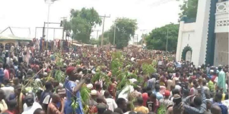Protesters Storm Sultan Of Sokoto Palace