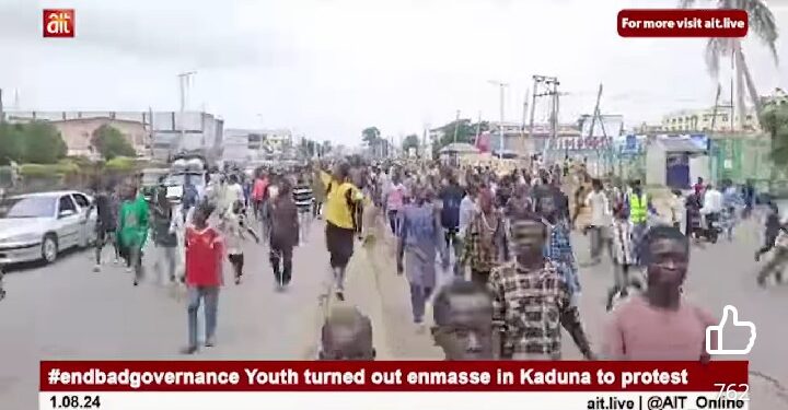 Protesters Turn Out Enmasse In Kaduna (Photos)