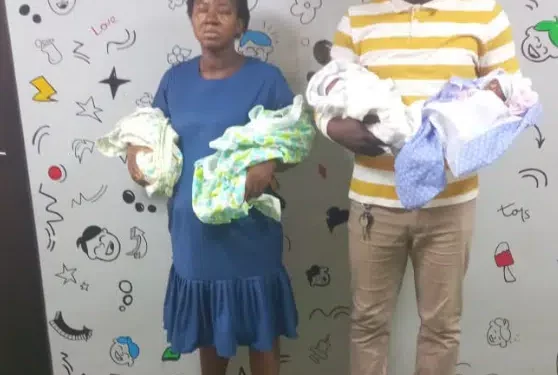 Nigerians raise over N4M for man who cried out for help after welcoming quadruplets