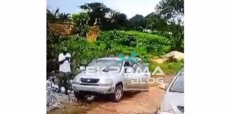 Man Shares CCTV Footage Of How He Escaped Kidnapping Attempt In Edo State
