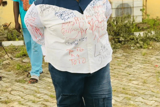 Photos of plus-sized female graduate goes viral as she signs out in grand style