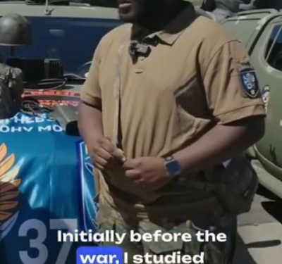 Meet Nigerian Doctor Who Is Fighting For Ukraine In War With Russia