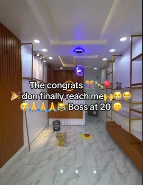 Young lady inspires many as she builds luxury clothing store at 20