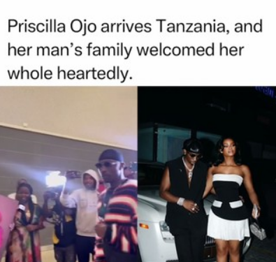 Priscilla Ojo Arrives In Tanzania To Visit Her Fiance, Jux (Video)