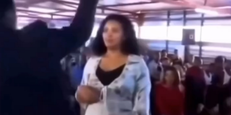 Moment Lady Picked A Man As Husband After Her Pastor Laid His Hand On Her (Video)