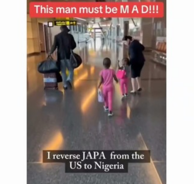 US-Based Medical Doctor Sells His House, Returns To Nigeria With His Family (Video)
