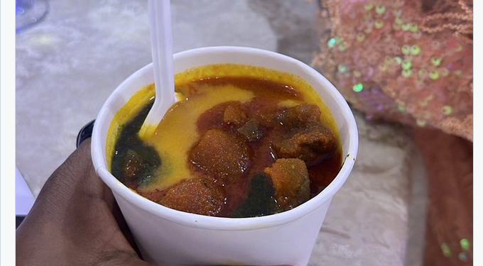 Saga laments amala portion served at wedding, blames ‘T-Pain’