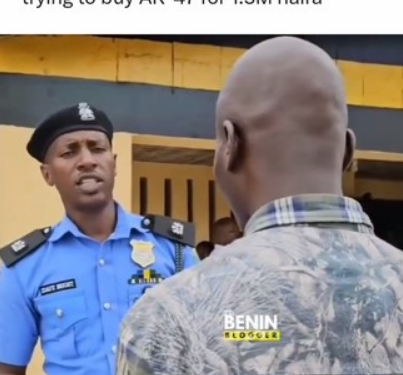 Man Arrested While Trying To Buy AK-47 For ₦1.3M (Video)