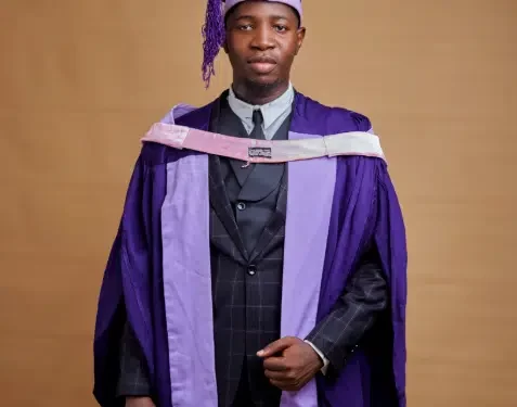 UNIBEN best-graduating student opens up on mom’s sacrifice as she’s honored at ceremony
