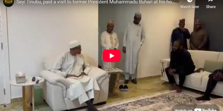 Seyi Tinubu Visits Muhammadu Buhari (Video)