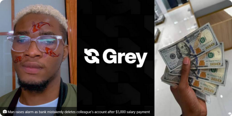 Man raises alarm as bank mistakenly deletes colleague’s account after $5,000 salary payment