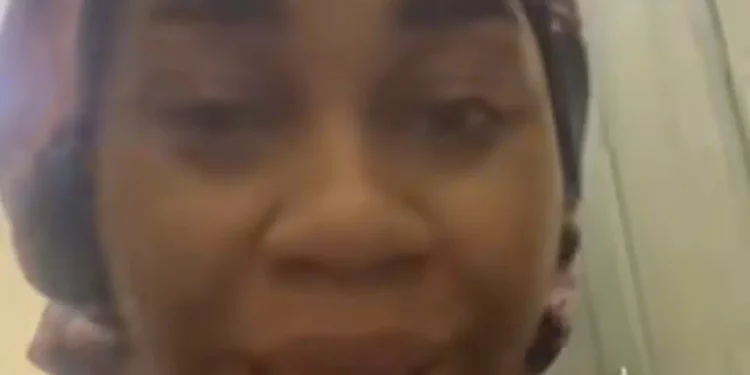Nigerian woman weeps as hospital allegedly gives husband fake DNA results for 3 kids, vows to evict her (video)