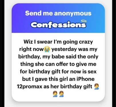 Man laments as girlfriend offers him intimacy as a birthday gift despite giving her an iPhone 12 on her birthday