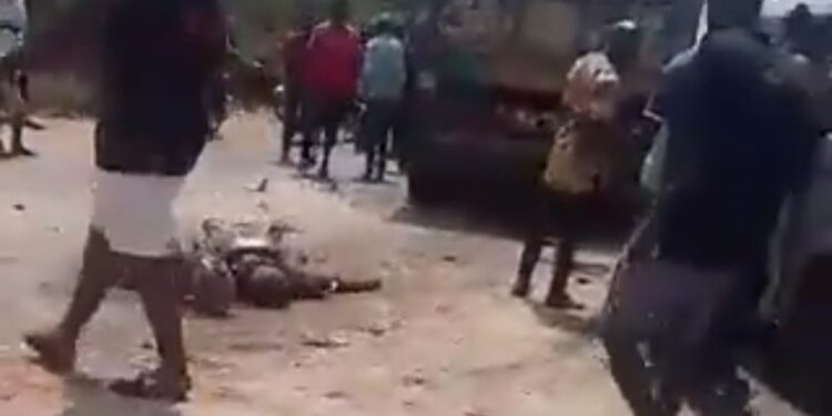 Many officials feared dead as task force vehicle crashes into tipper in Anambra (Video)