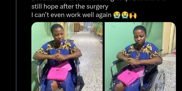 Lady passes away from ear problem weeks after surgery left her in wheelchair despite spending ₦2m