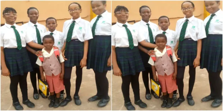 Secondary school students adopt ‘helpless’ little girl