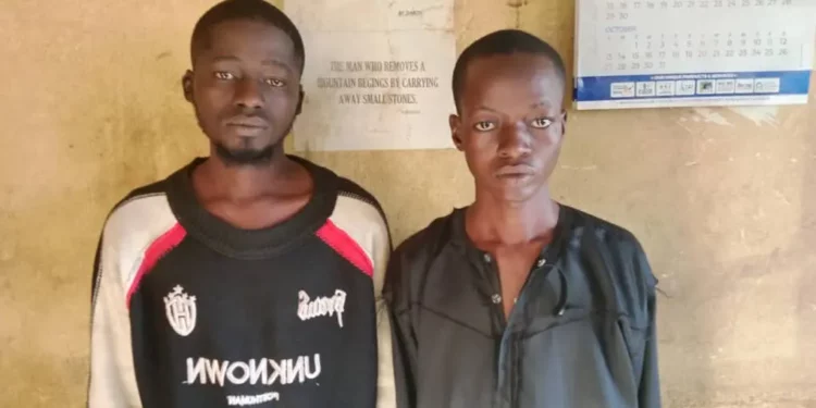 See Two Suspected Phone Robbers Arrested In Minna
