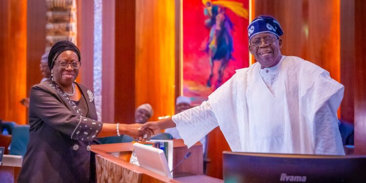 Tinubu Swears In Kudirat Kekere-Ekun As Chief Justice Of Nigeria
