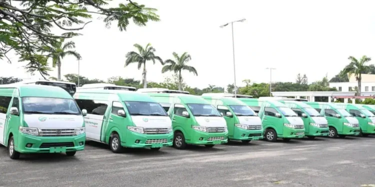 Tinubu administration unveils CNG buses for labor unions and students