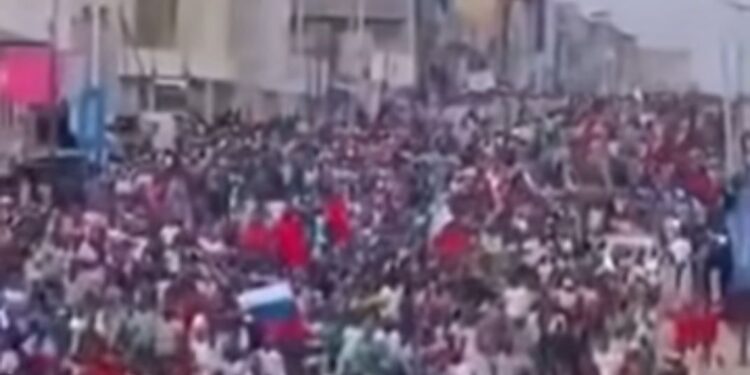 #EndBadGovernance protest persists in Kaduna State despite curfew (Video)