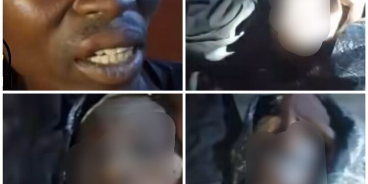 Man apprehended with fresh human head in Ibadan (video)