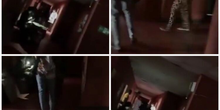 Nurses at UCH Ibadan use phone as source of light as hospital continues to battle power cut