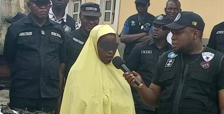 Woman arrested with AK-47 hidden in garri sack