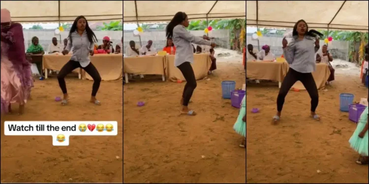 Young mom loses ‘composure’ scatters dance floor during competition at son’s graduation, video trends