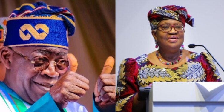 Tinubu hails Okonjo-Iweala on her reappointment as DG WTO