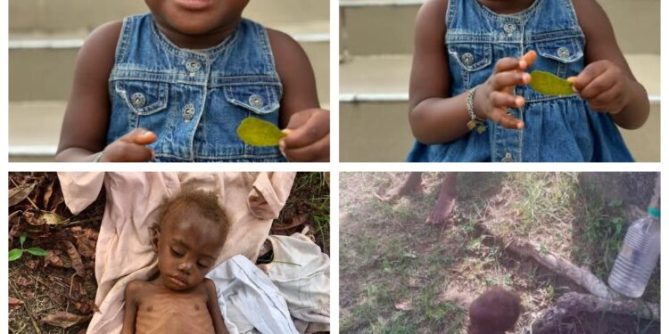 Adorable new photos of toddler rescued after being branded a witch and left to die in Akwa Ibom