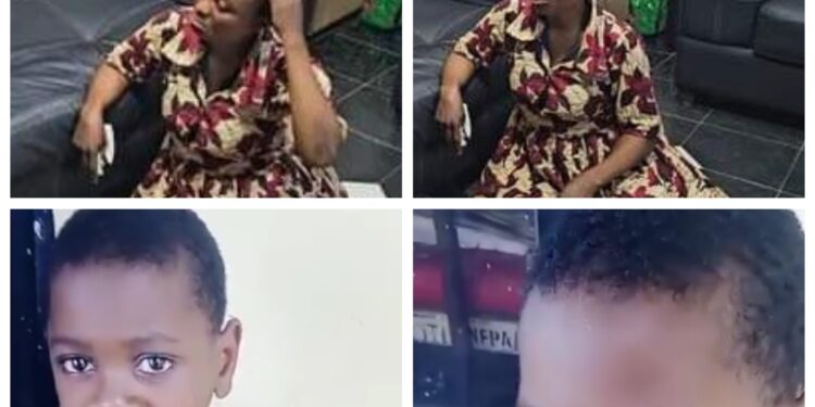 Woman arrested for allegedly torturing her 13-year-old nephew with hot laundry iron in Anambra (video)