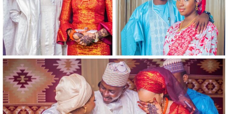 Gombe governor’s senior aide responds to criticisms for addressing his new second wife as ‘Love of my life’ ; shares photo of first wife at the wedding