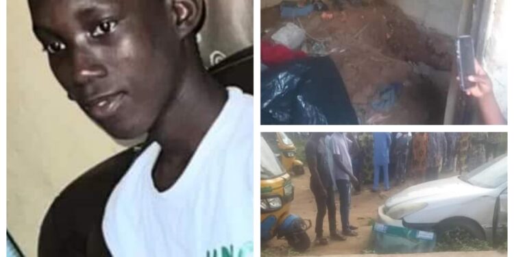 Pastor arrested as police exhume body of 17-year-old boy from shallow grave in Lagos apartment