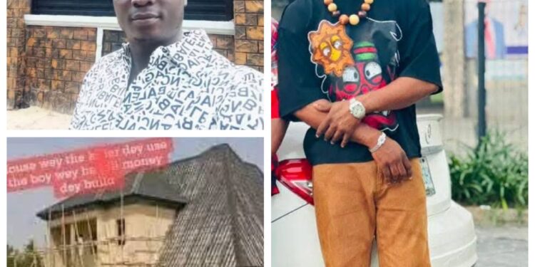 Photo of duplex being constructed with ransom money by man who kidnapped and beheaded his close friend in Delta