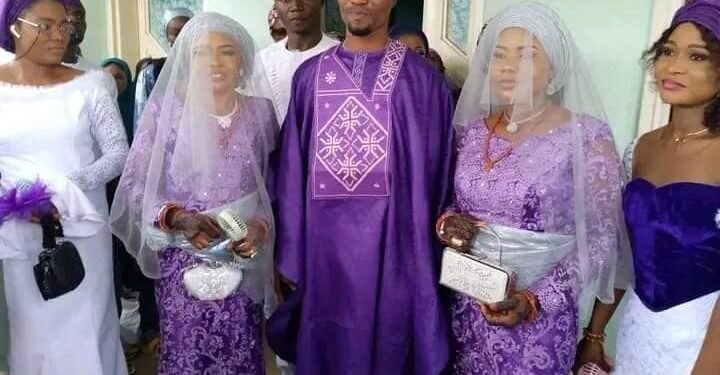 Kogi man marries two wives same day (video)