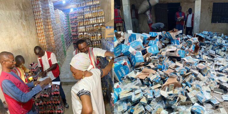 NAFDAC shuts down Kaduna warehouse stocked with expired products