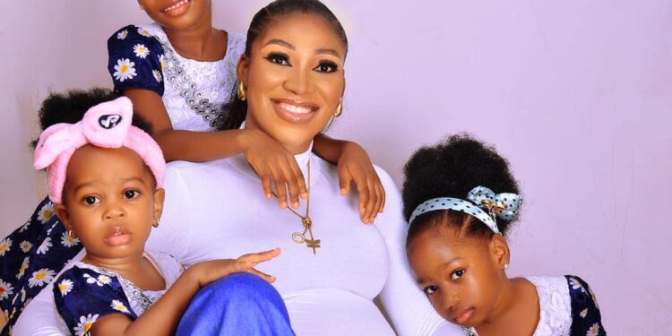 Someone told her she will soon give birth to the usual “thing” – Nigerian woman celebrates as her sister delivers baby boy after 3 girls