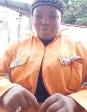 LAWMA worker calls out her bosses over alleged underpayment, claims they are being paid N30k instead of the new N85k salary (video)