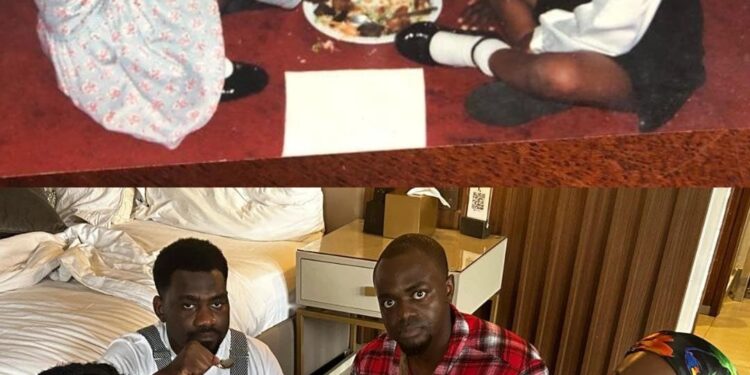 Nigerian siblings recreate childhood photo after 28 years