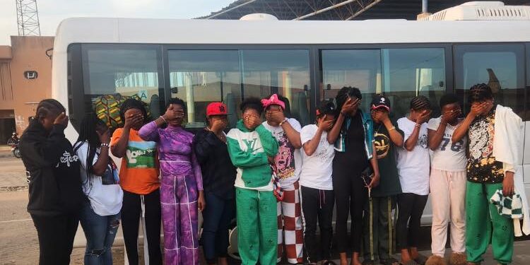 13 more trafficked Nigerian girls rescued from Ghana