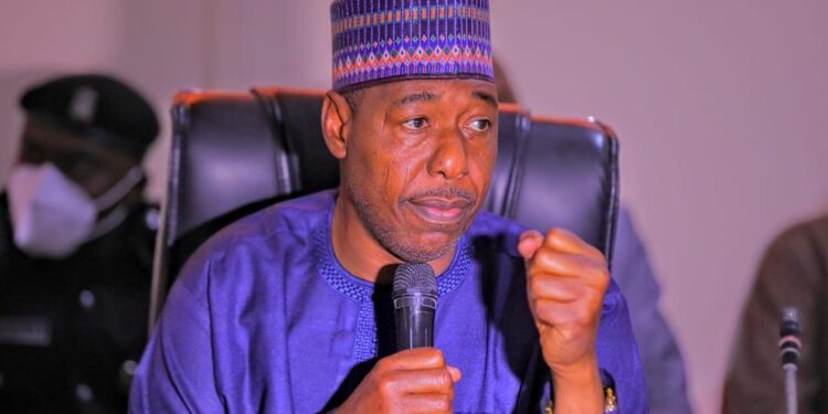 We won’t be able to pay salaries if tax reform bills scale through – Governor Zulum