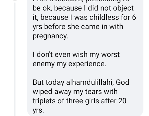 Nigerian women reveal how they felt when their husbands took second wives