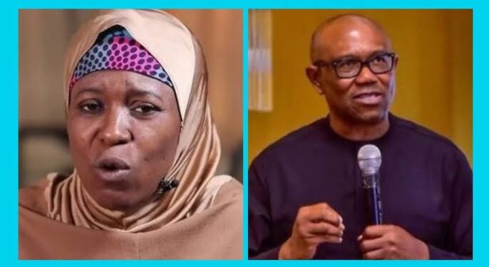 2027: “I’ll work against Peter Obi if he chooses to be VP” — Aisha Yesufu