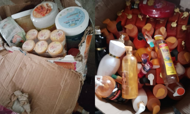 NAFDAC shuts down Illegal cosmetics factory in Lagos