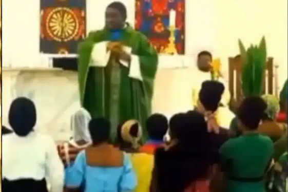 Moment priest asks rich congregation to give N5K each to struggling members (video)