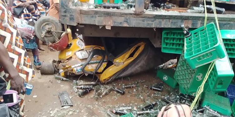 Six dead, five injured as trucks crush tricycles in Ibadan