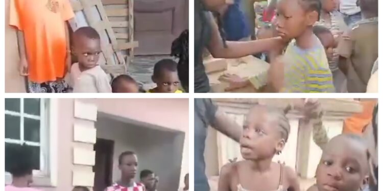 Police arrest woman for child trafficking, rescue 16 children in Rivers (video)