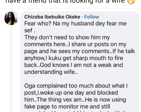 I Am Not A Weak And Understanding Wife. My Husband Is Afraid Of Me – Lady