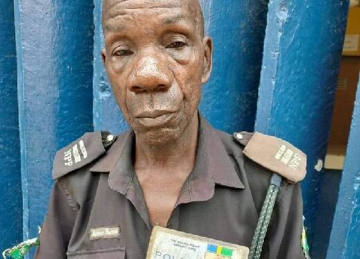 Retired police inspector arrested for allegedly conducting stop-and-search operation after retirement