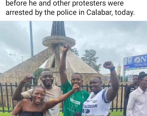 Police reportedly arrest journalist and protesters in Calabar